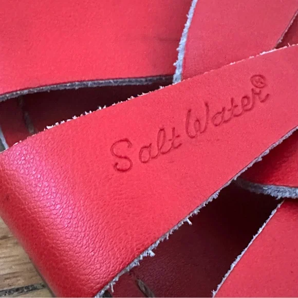 Salt Water Sandals by Hoy - Red - Picture 6 of 6